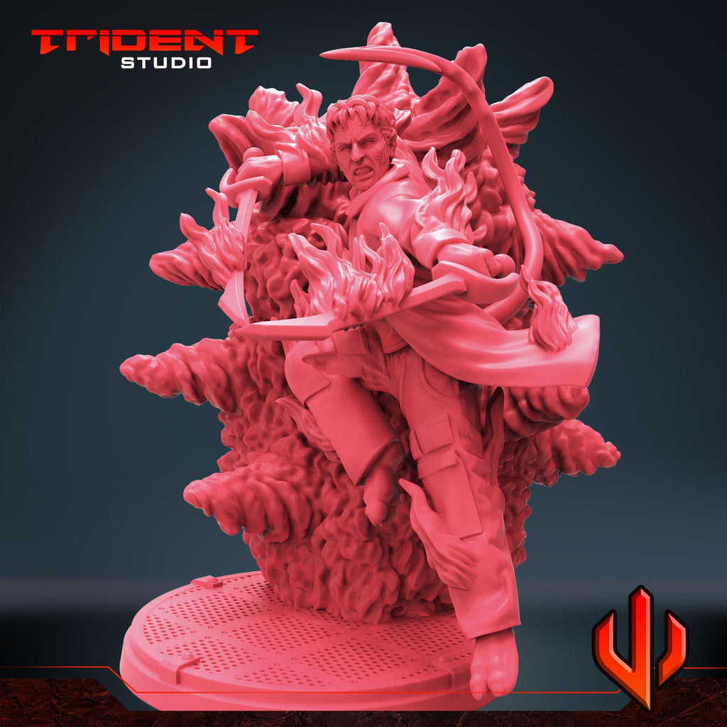 Nightcrawler (Fan art sculpted by Trident Studio) (Crisis Protocol Proxy/Alternative)