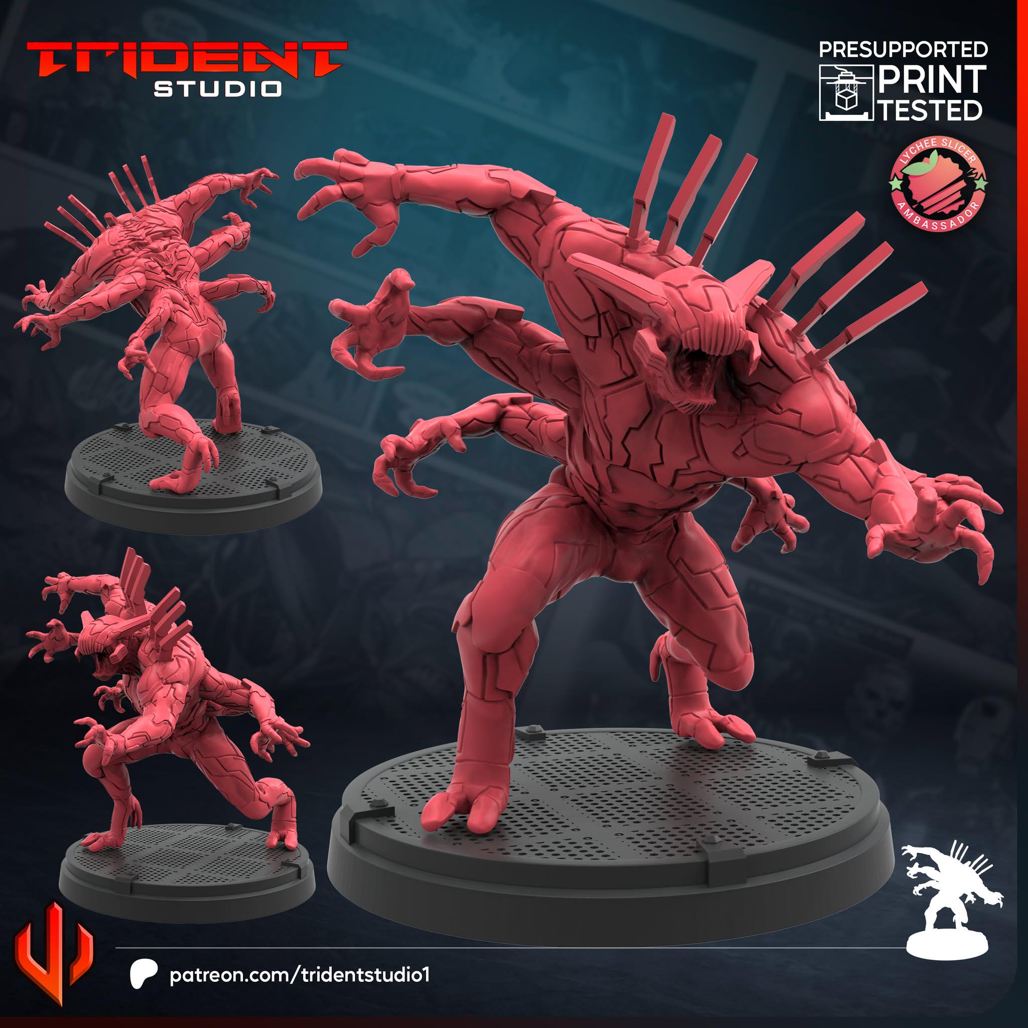 Outrider A (Fan art sculpted by Trident Studio) (Crisis Protocol Proxy/Alternative)