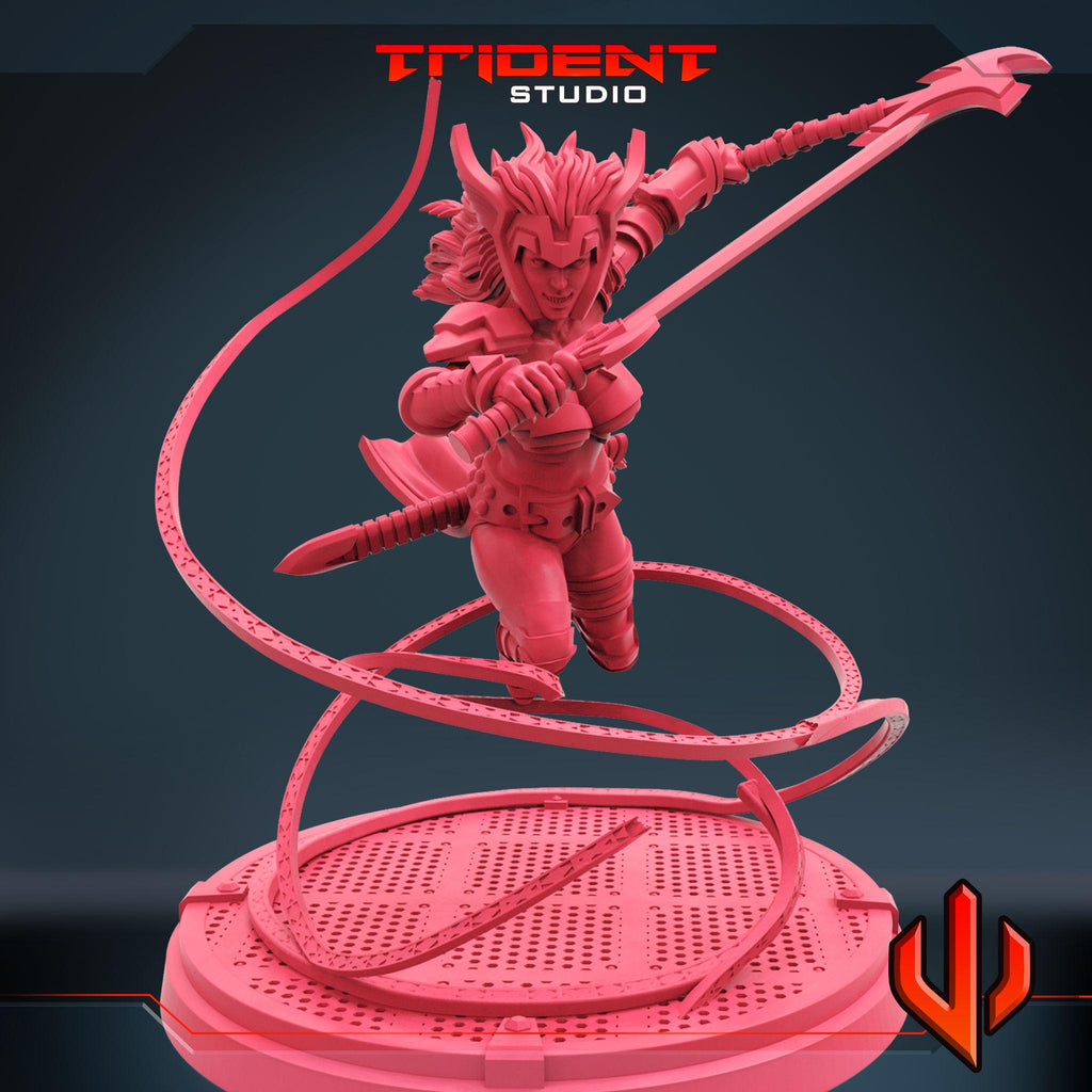 Angela Queen of Hel (Fan art sculpted by Trident Studio) (Crisis Protocol Proxy/Alternative)