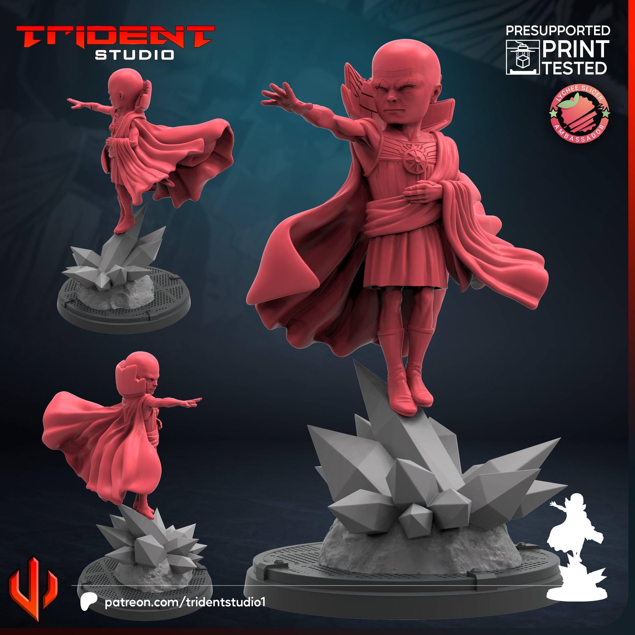 The Watcher (Fan art sculpted by Trident Studio) (Crisis Protocol Proxy/Alternative)