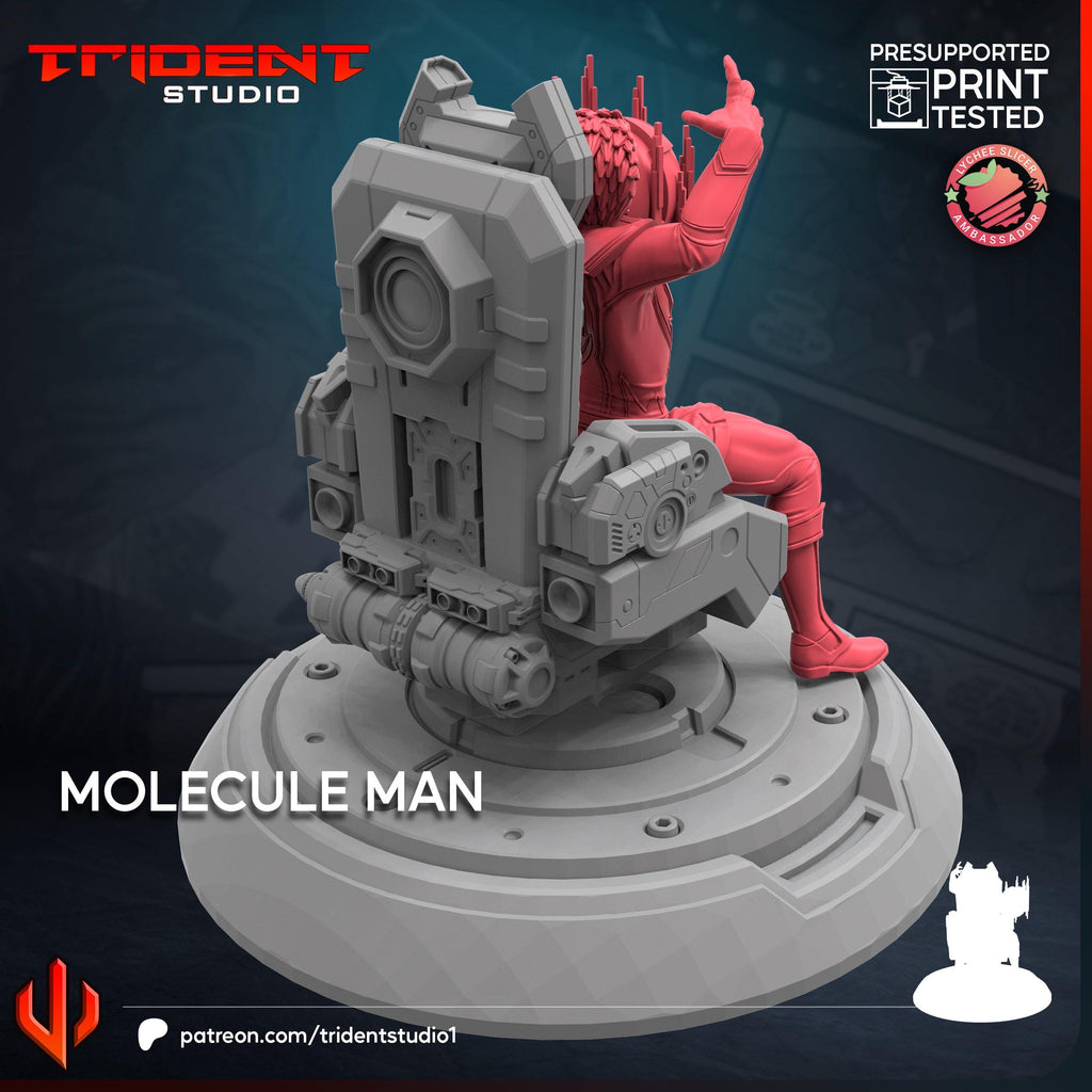 Molecule Man (Fan art sculpted by Trident Studio) (Crisis Protocol Proxy/Alternative)