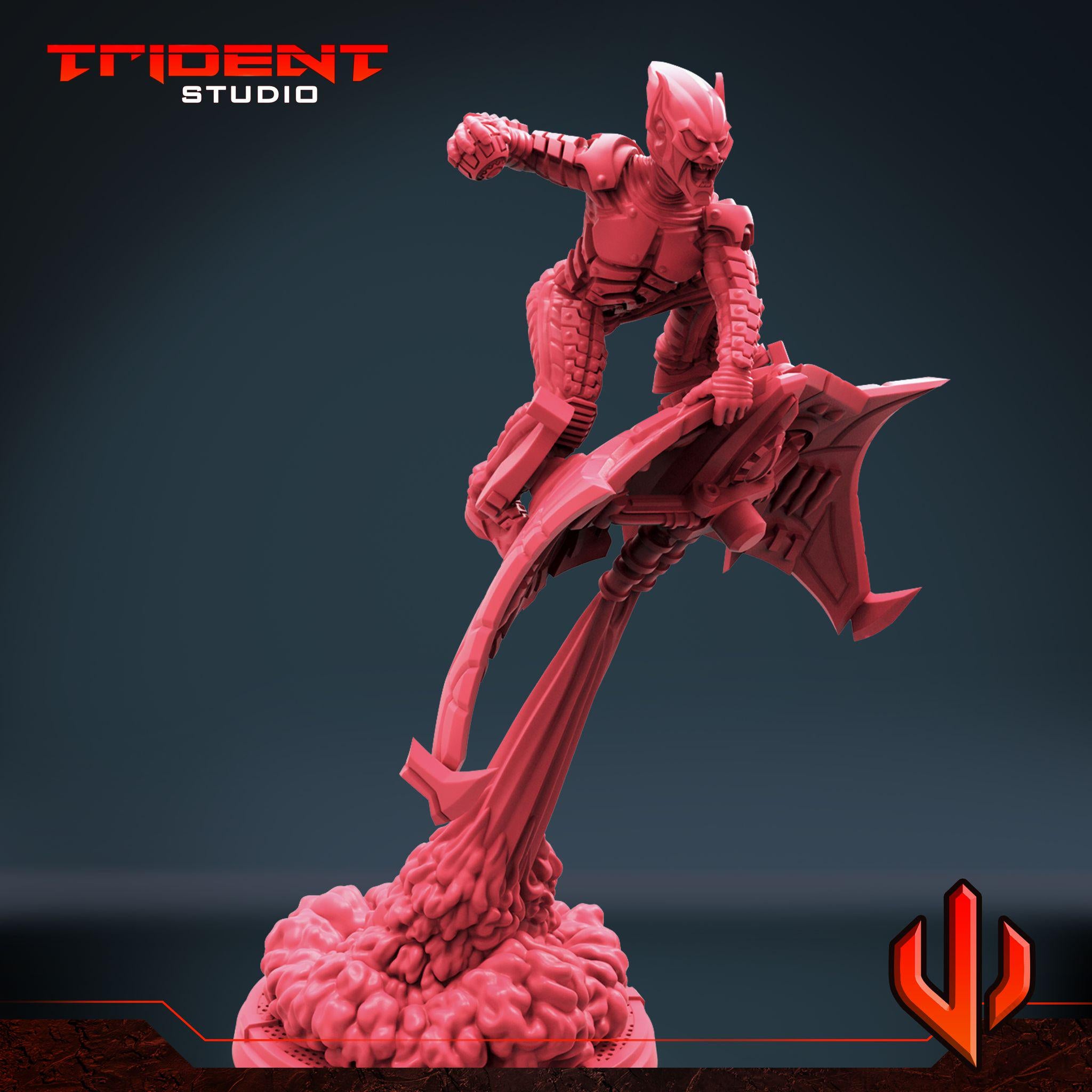 Green Goblin (Fan art sculpted by Trident Studio) (Crisis Protocol Proxy/Alternative)