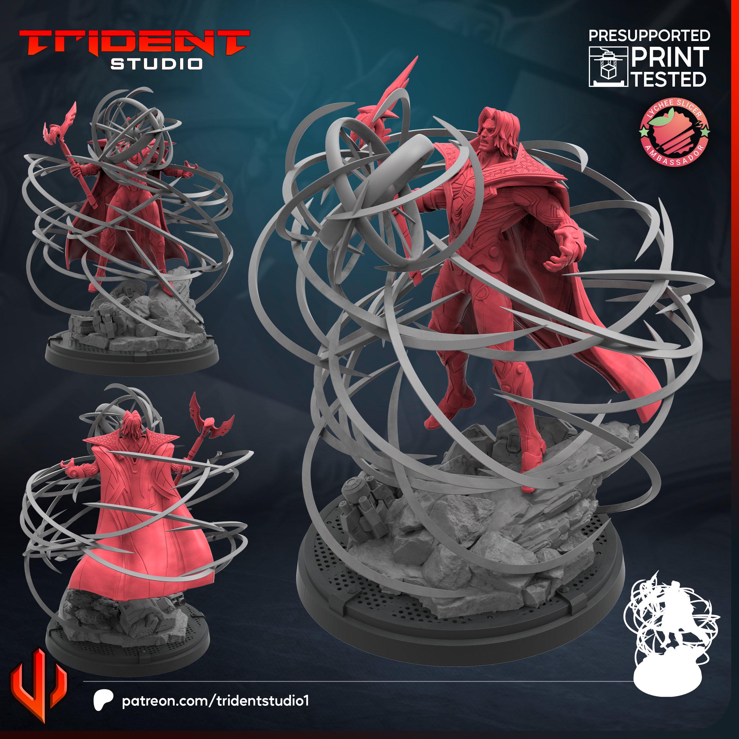 Adam Warlock Rivals (Fan art sculpted by Trident Studio) (Crisis Protocol Proxy/Alternative)