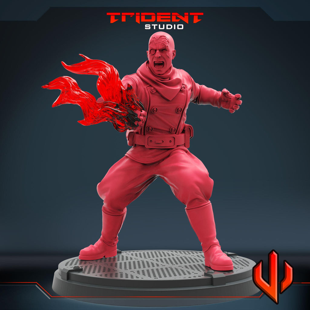 Baron Strucker (Fan art sculpted by Trident Studio) (Crisis Protocol Proxy/Alternative)