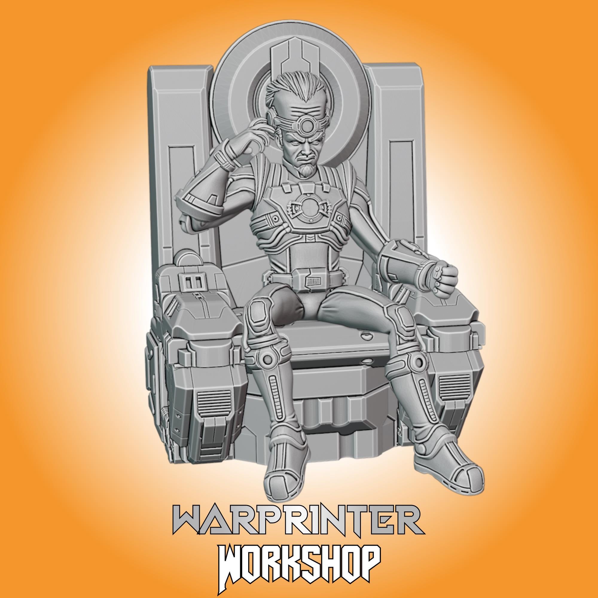 The Leader (Fan art sculpted by Trident Studio) (Crisis Protocol Proxy/Alternative)