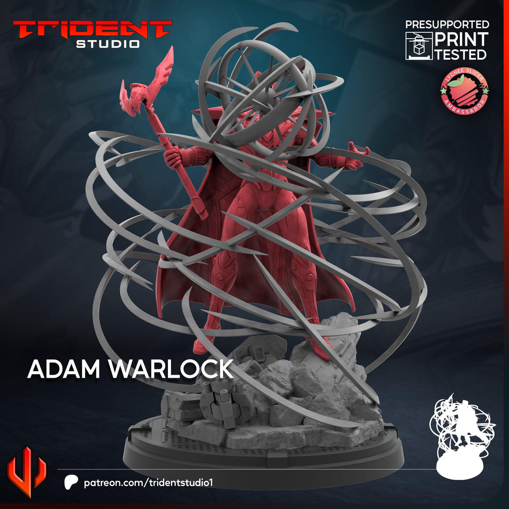 Adam Warlock Rivals (Fan art sculpted by Trident Studio) (Crisis Protocol Proxy/Alternative)