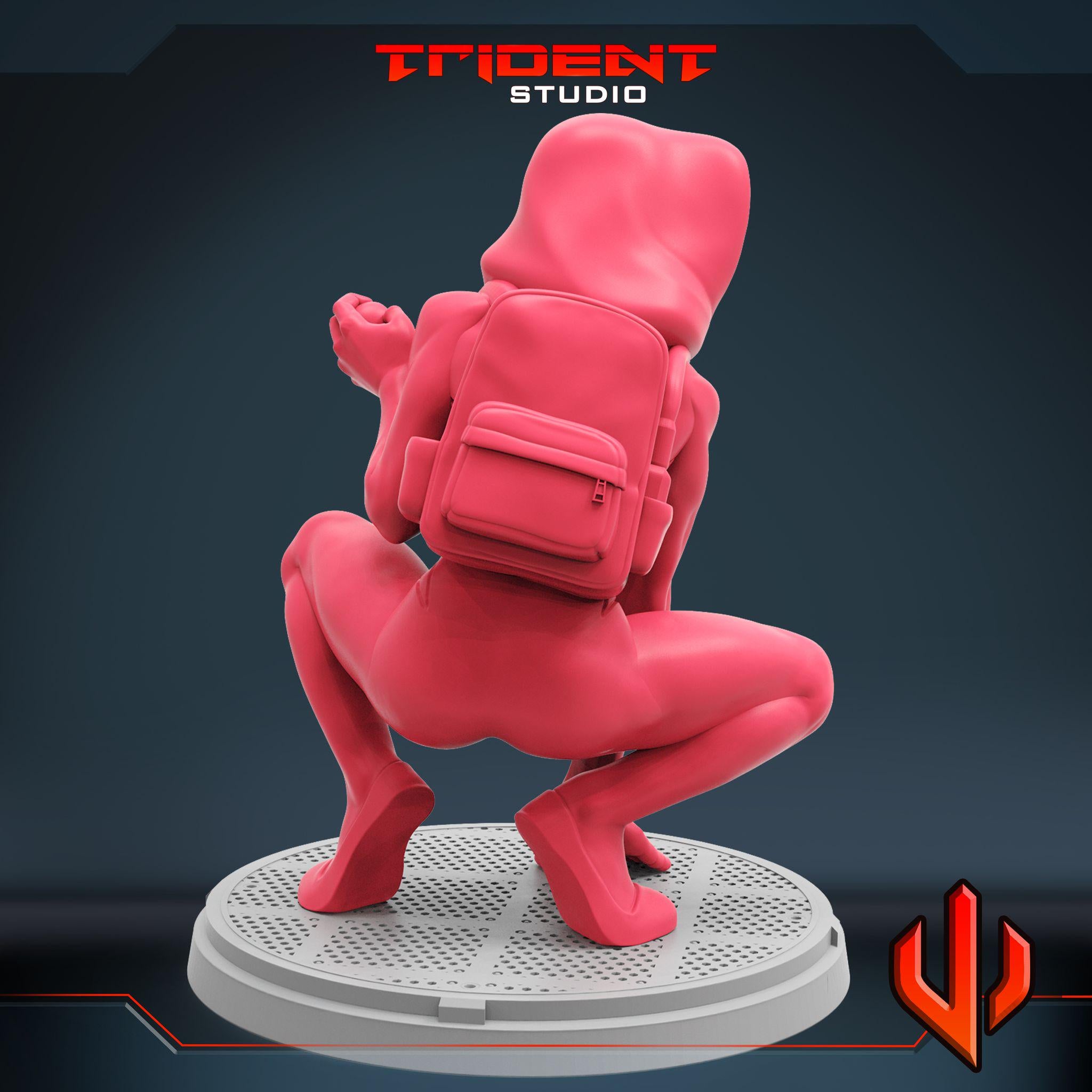 Ghost-Spider (Fan art sculpted by Trident Studio) (Crisis Protocol Proxy/Alternative)