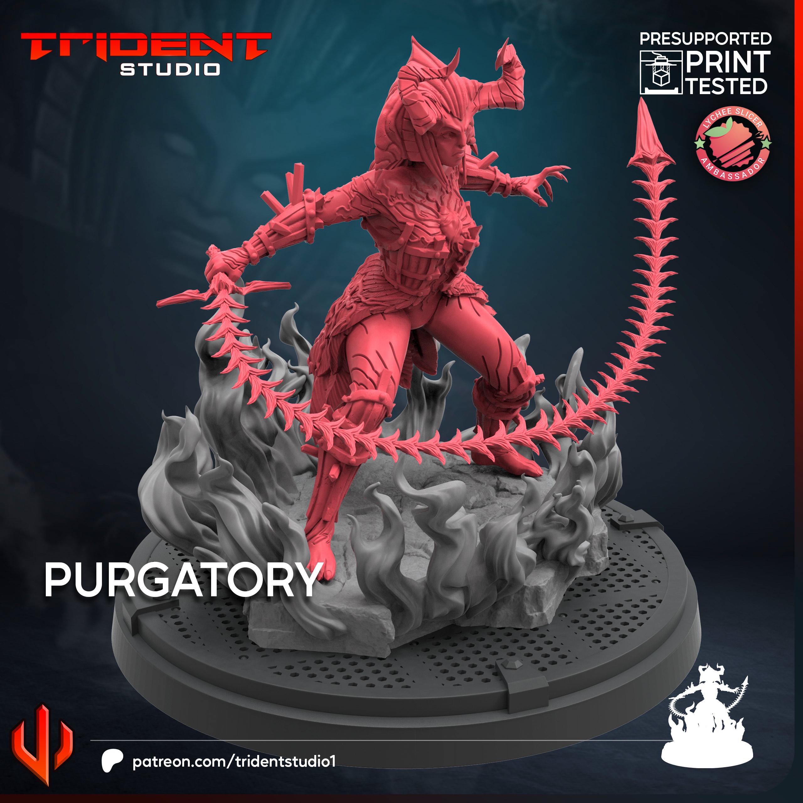 Purgatory (Fan art sculpted by Trident Studio) (Crisis Protocol Proxy/Alternative)