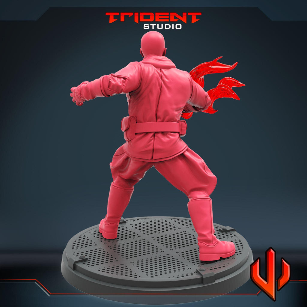 Baron Strucker (Fan art sculpted by Trident Studio) (Crisis Protocol Proxy/Alternative)