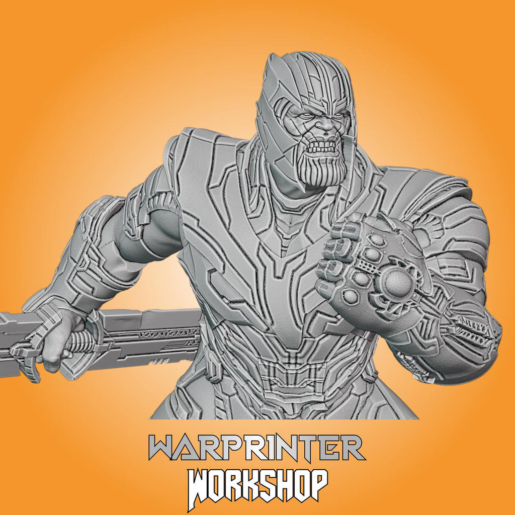 Thanos C (Fan art sculpted by Trident Studio) (Crisis Protocol Proxy/Alternative)