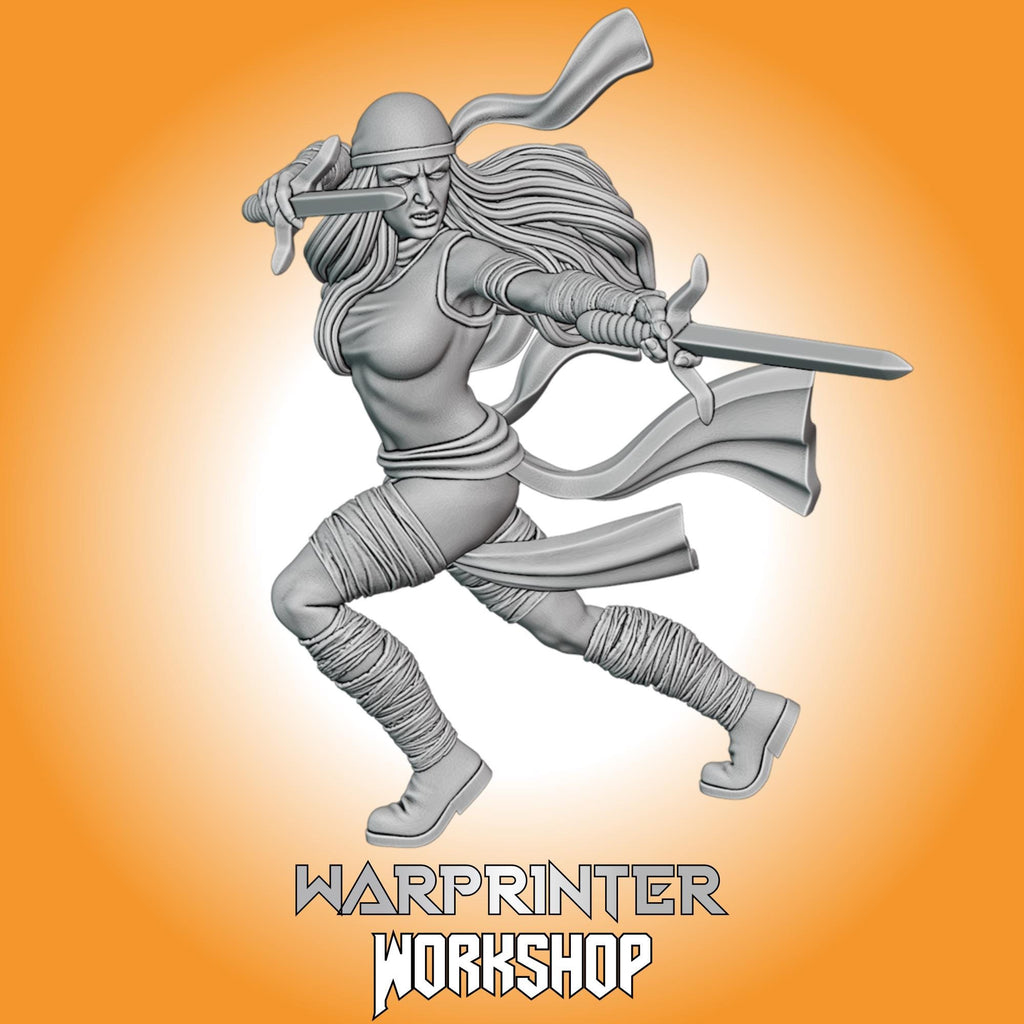 Elektra (Fan art sculpted by Trident Studio) (Crisis Protocol Proxy/Alternative)