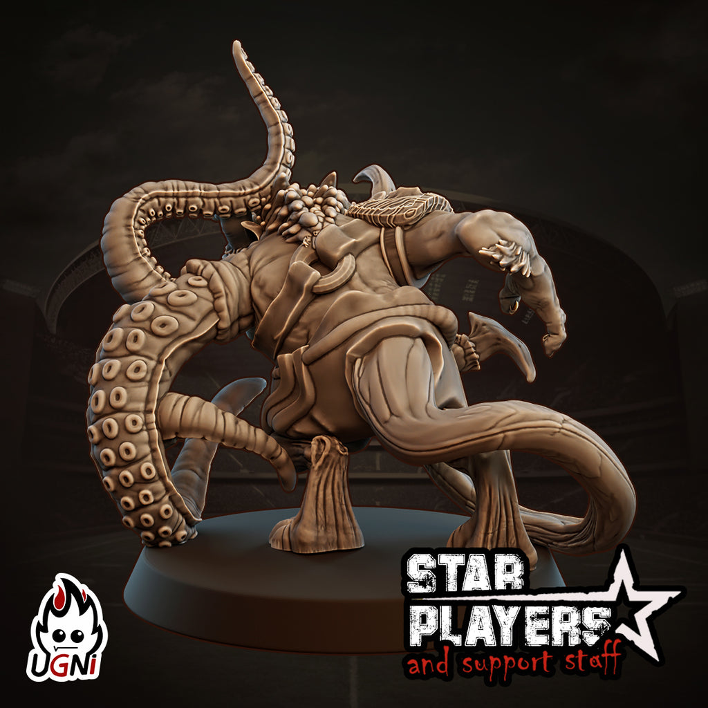 Holdgrasp Doublefang - Fantasy Football Star Player Miniature | Designed by UGNI