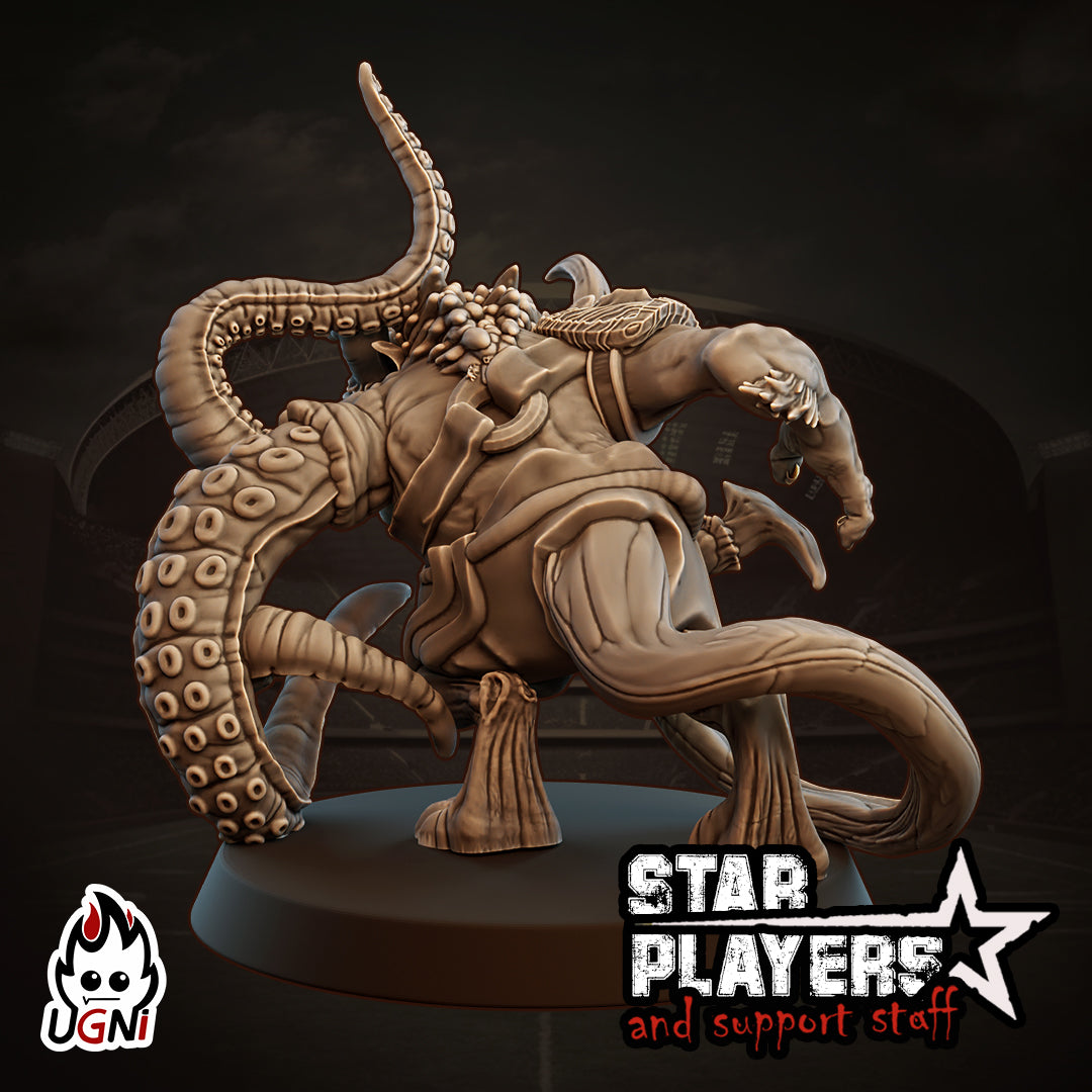 Holdgrasp Doublefang - Fantasy Football Star Player Miniature | Designed by UGNI