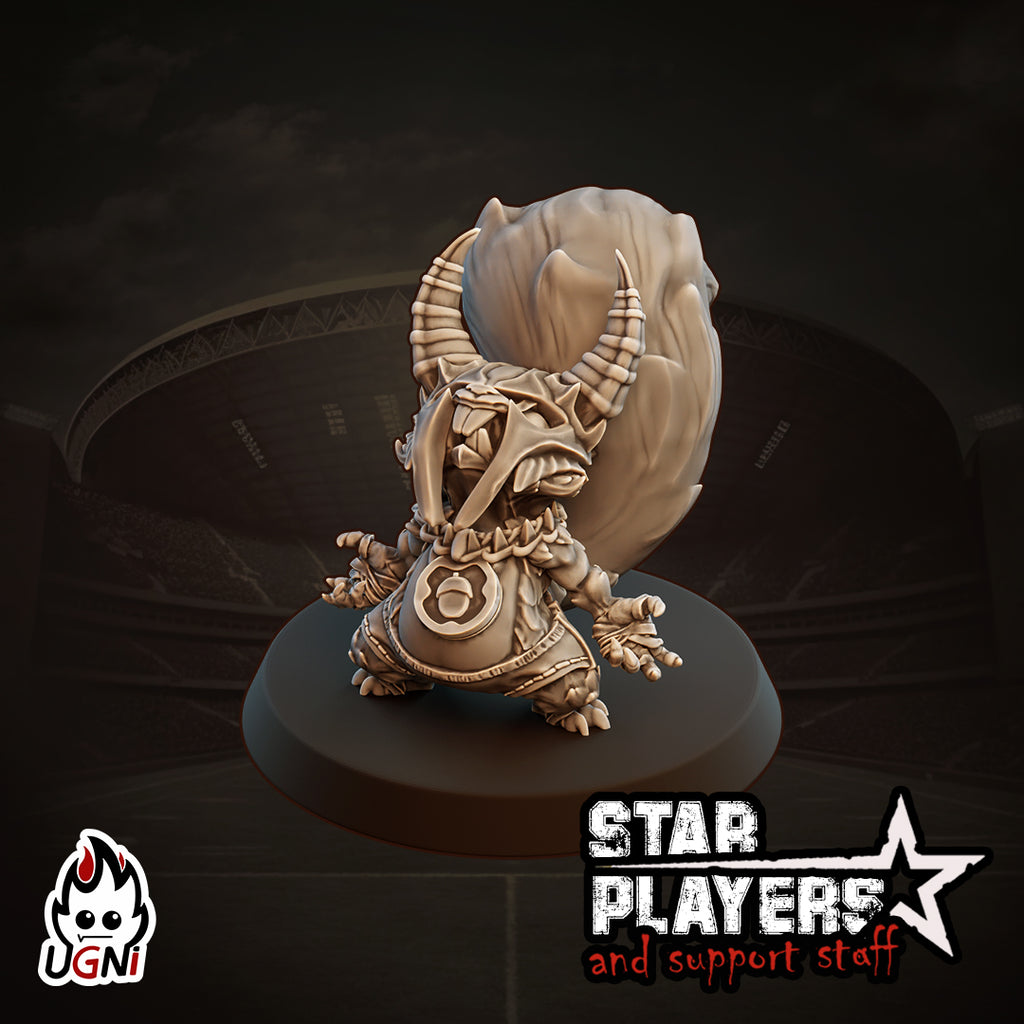 O'Khorn the Rodent (v1) - Fantasy Football Star Player Miniature | Designed by UGNI