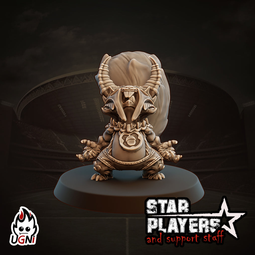 O'Khorn the Rodent (v1) - Fantasy Football Star Player Miniature | Designed by UGNI