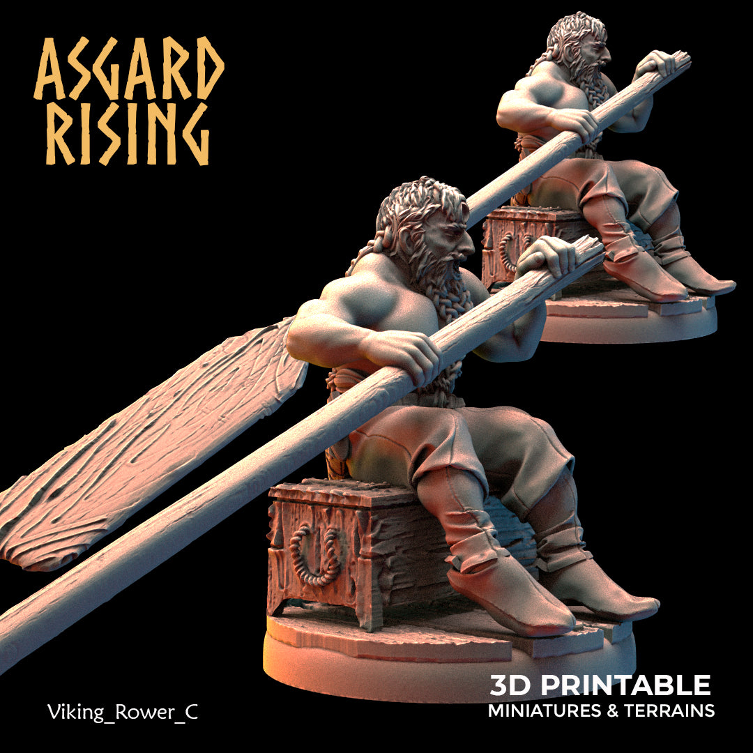 Viking Sailors Set – Drakkar Deck Bases