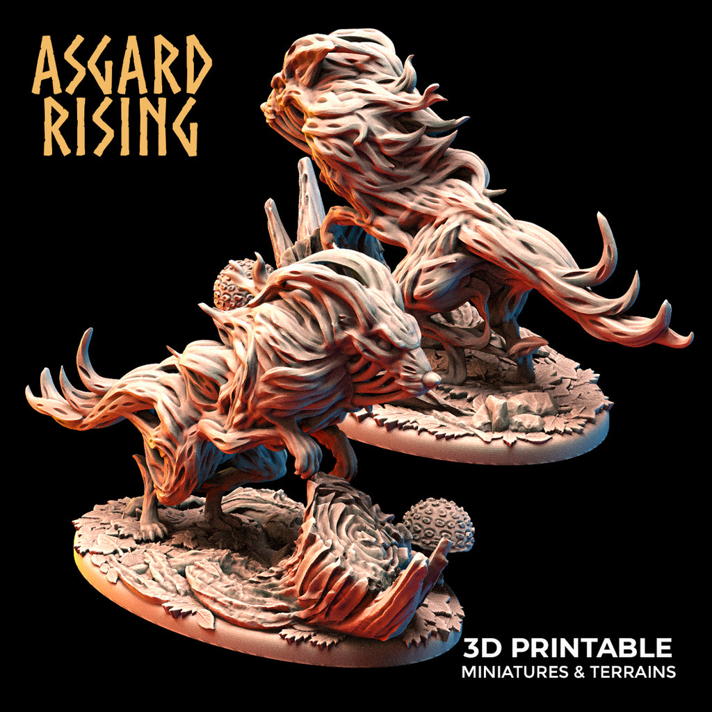 Wraith Wolves Warband